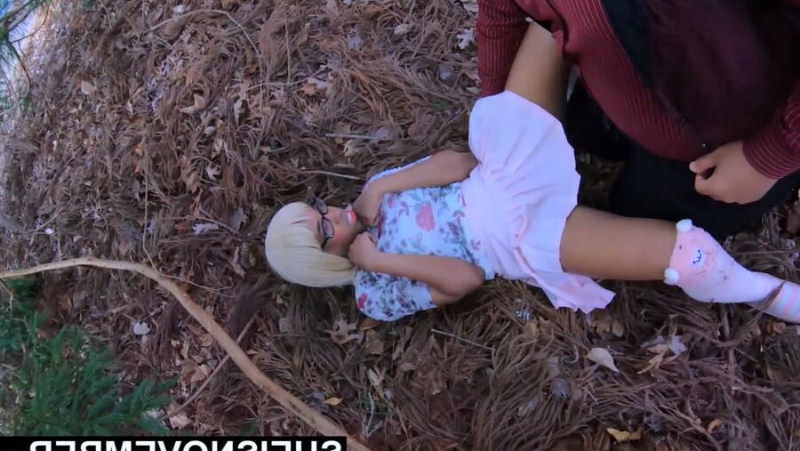 Ripping Off My Slut Wife Daughter Panties N Woods Before Sex