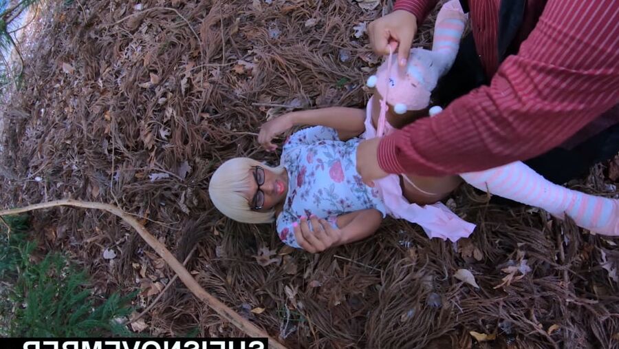 Ripping Off My Slut Wife Daughter Panties N Woods Before Sex