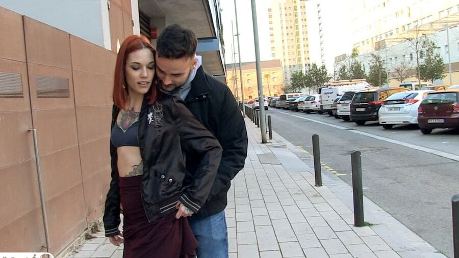 Spanish Babe Pick Up Guy From Street For Her Porn Scene