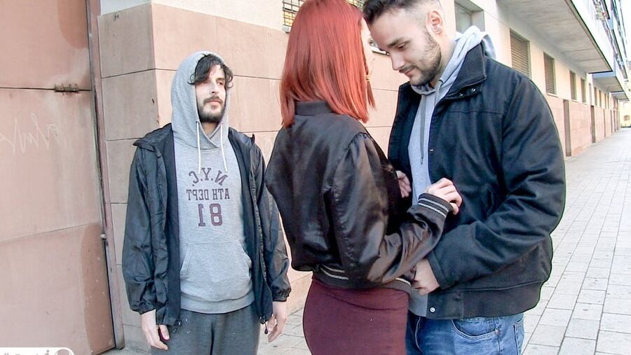 Spanish Babe Pick Up Guy From Street For Her Porn Scene