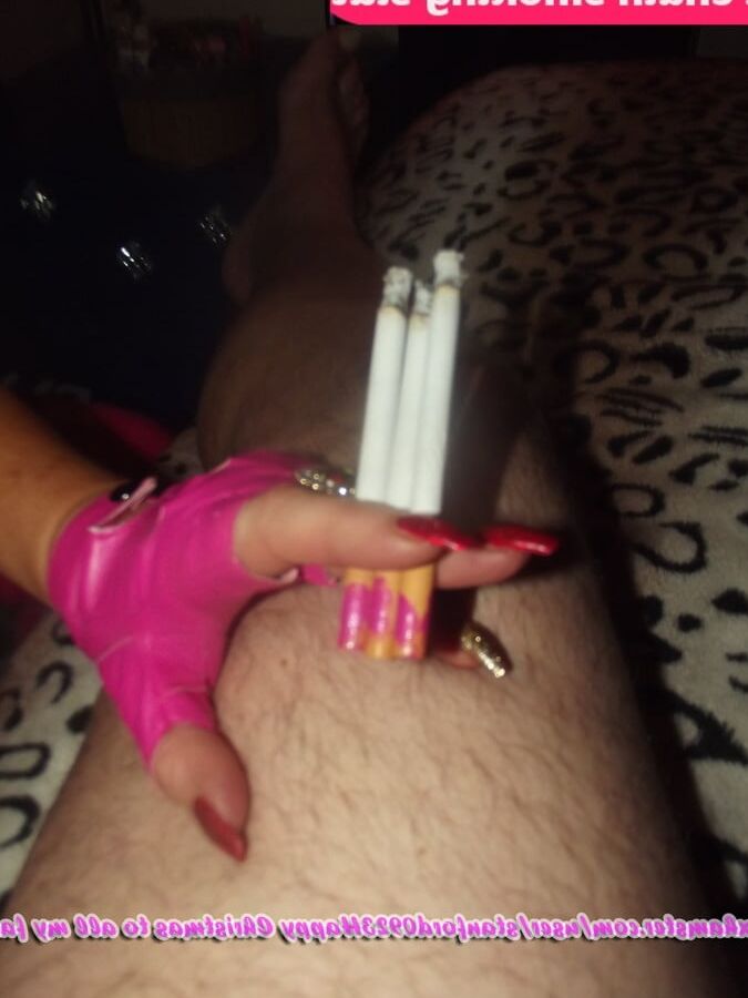 CHAIN SMOKING SLUT