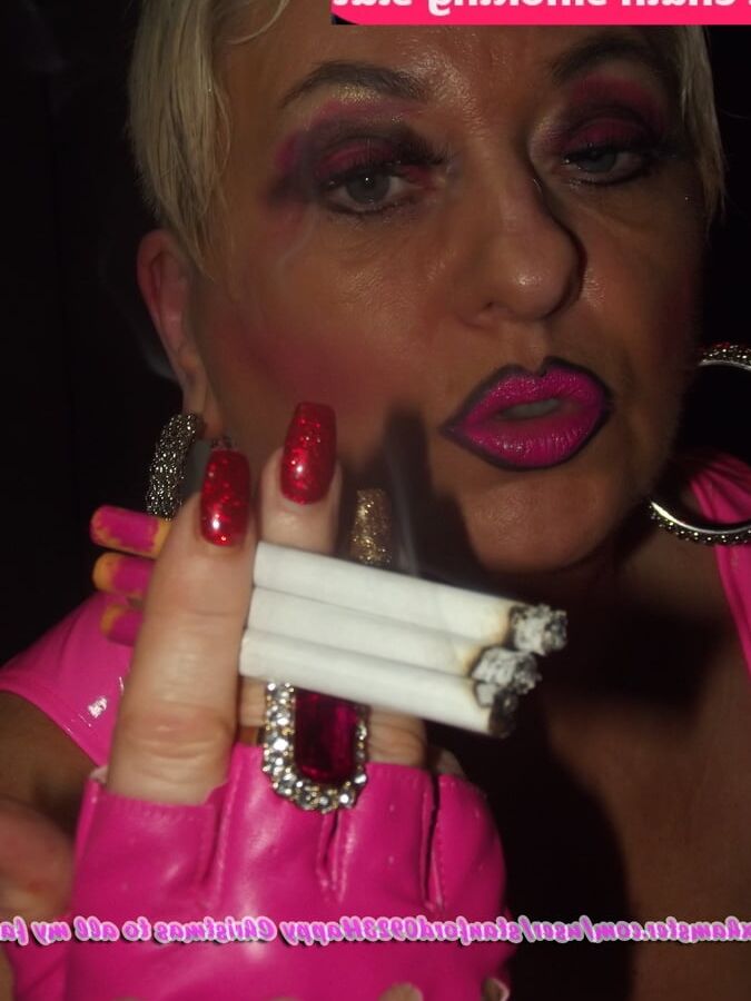 CHAIN SMOKING SLUT