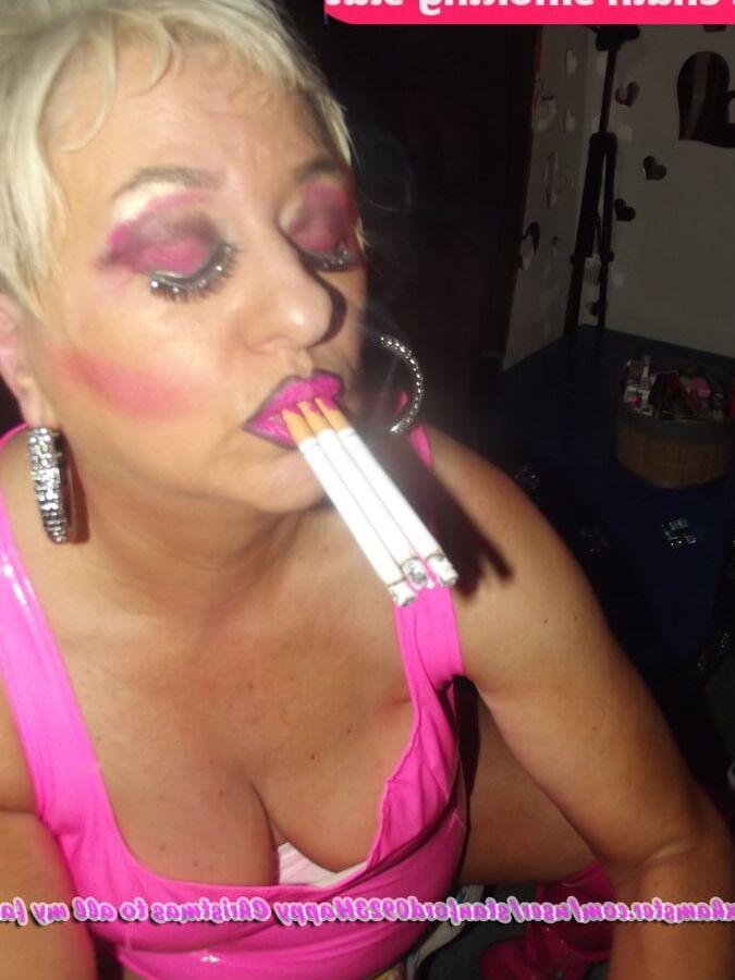 CHAIN SMOKING SLUT