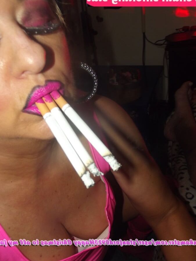 CHAIN SMOKING SLUT