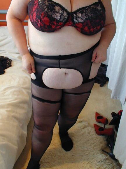 Chris44g Red & Black Lingerie