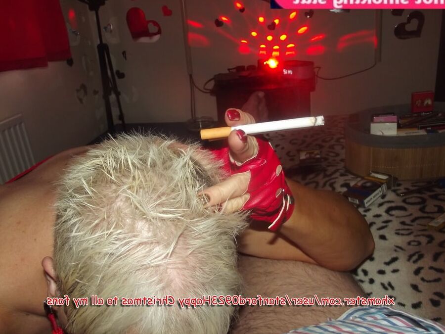 A HOT SMOKING SLUT