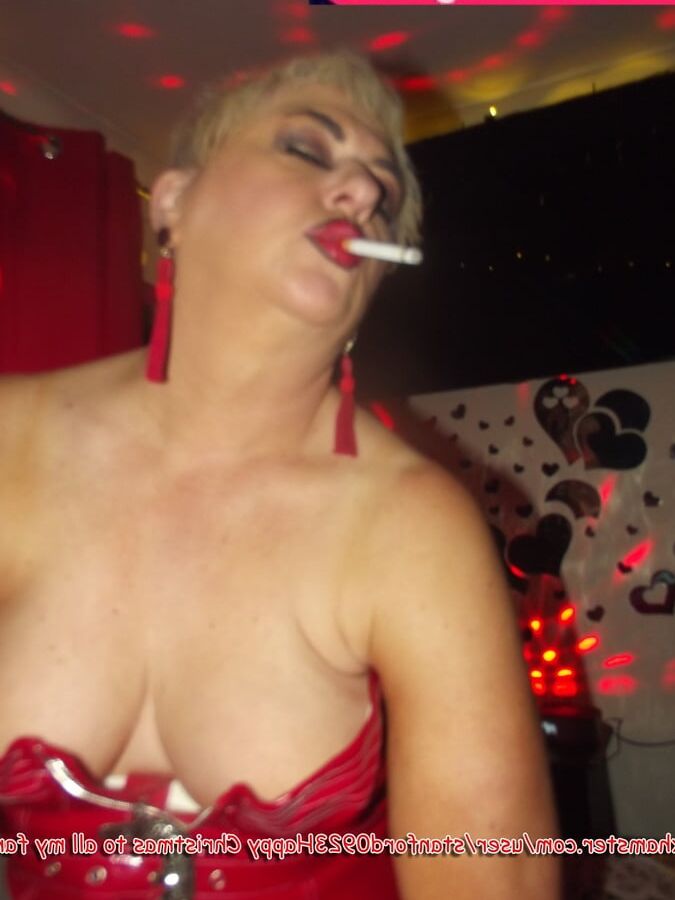 A HOT SMOKING SLUT
