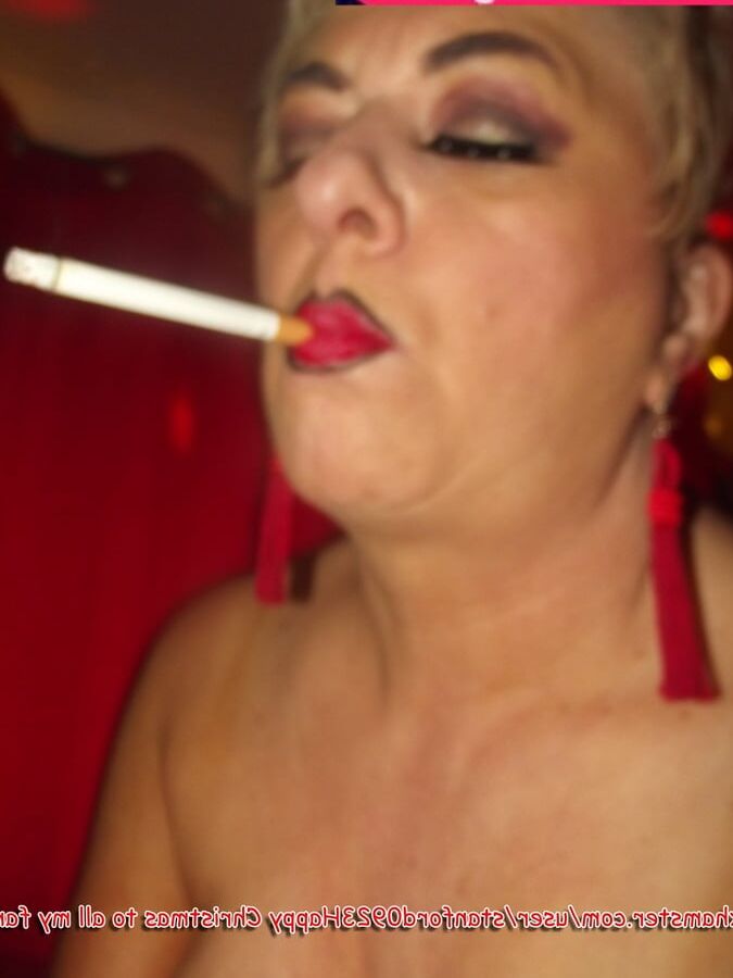 A HOT SMOKING SLUT