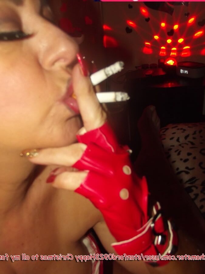 A HOT SMOKING SLUT
