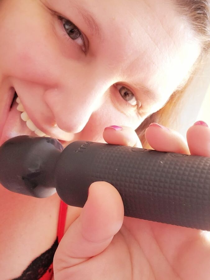 Milf home alone and left to play,  vibes wand, big breasts