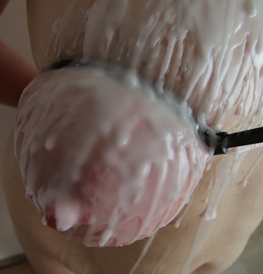 Hot Wax and bound tits