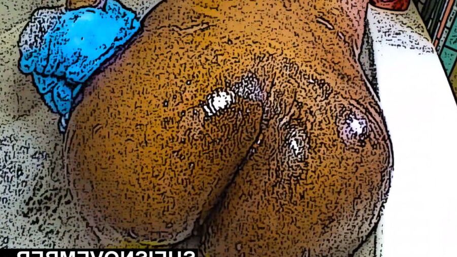 Real Life Hentai Cartoon Anime Shy Ebony Ass & Tits In Tub