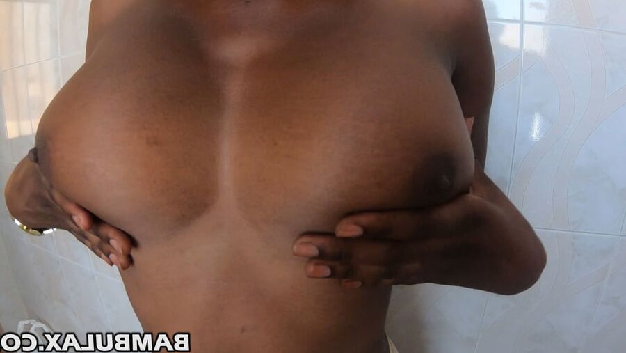Young ebony boobs