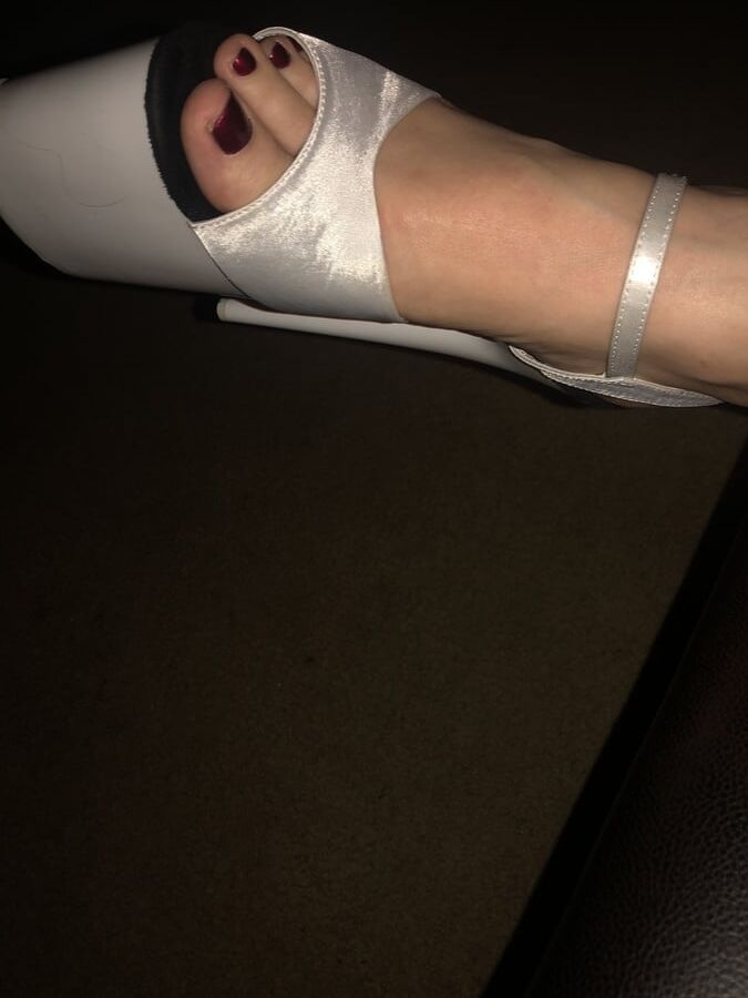 Wife tits out dress