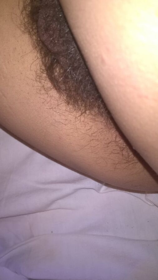 Hairy JoyTwoSex Selfies In Bodysuit