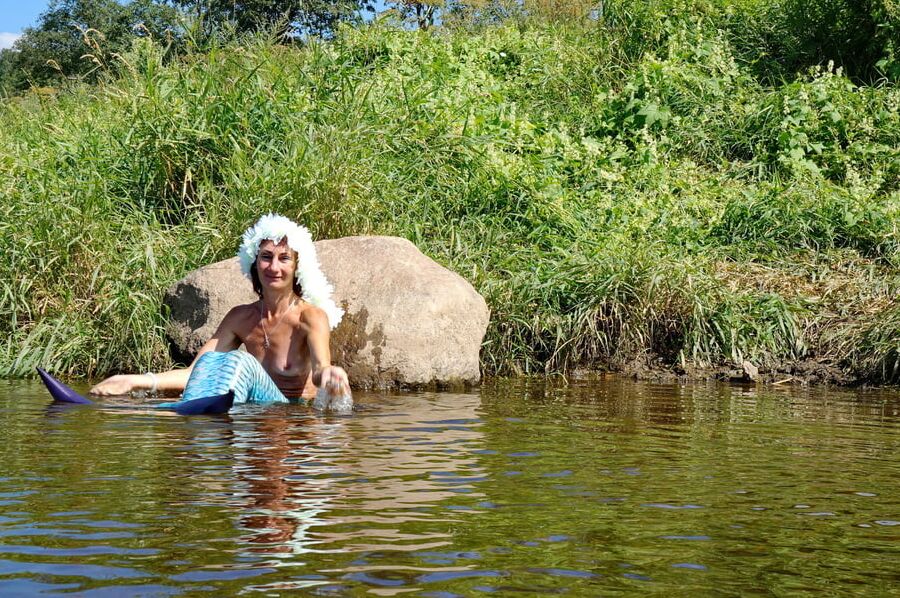 Mermaid of Volga-river