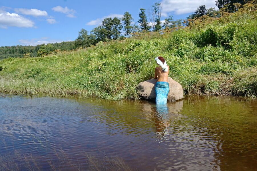 Mermaid of Volga-river