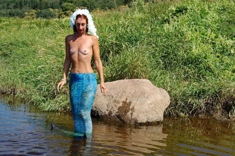 Mermaid of Volga-river