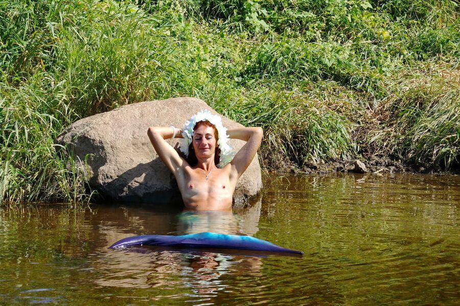 Mermaid of Volga-river