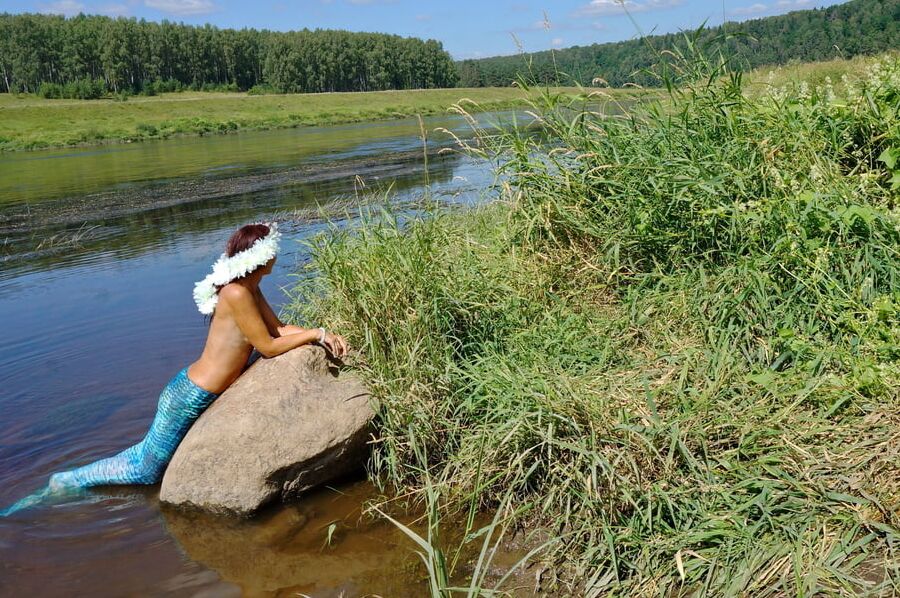 Mermaid of Volga-river