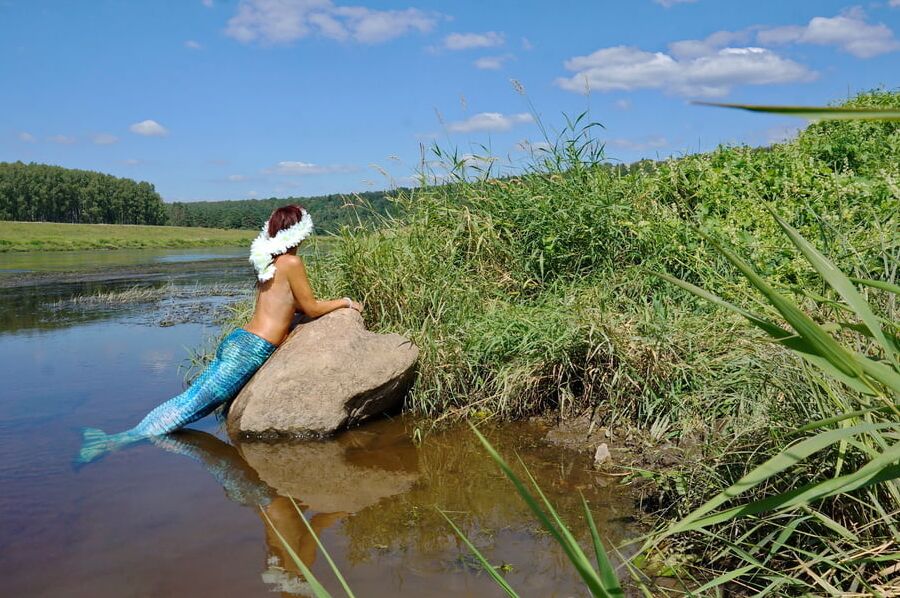 Mermaid of Volga-river