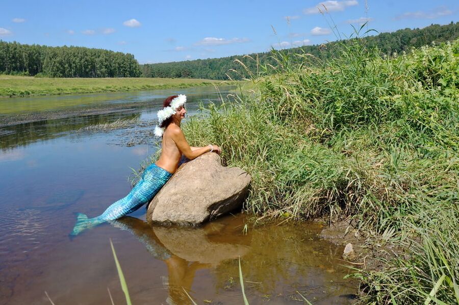 Mermaid of Volga-river
