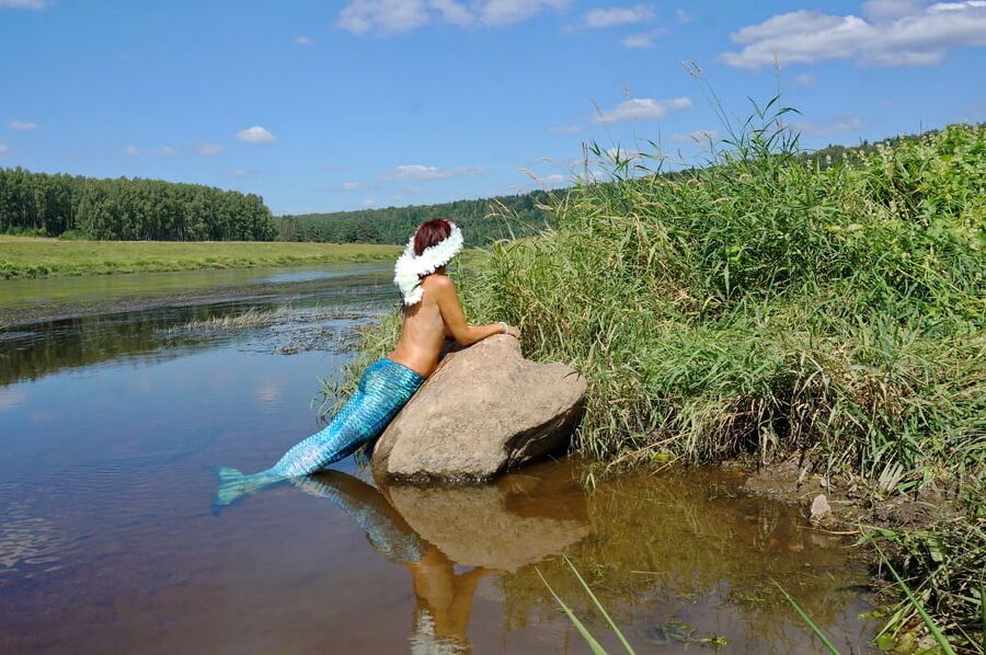 Mermaid of Volga-river