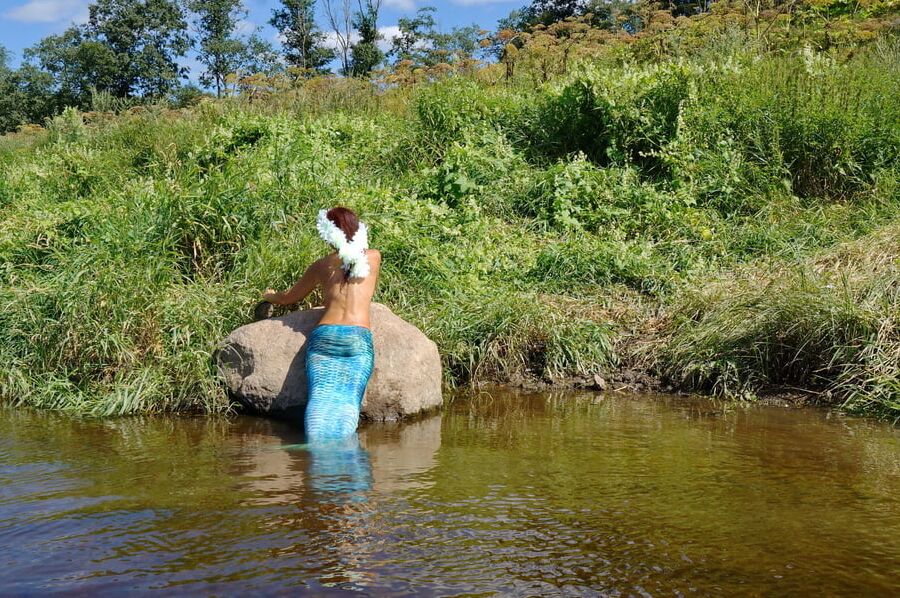 Mermaid of Volga-river