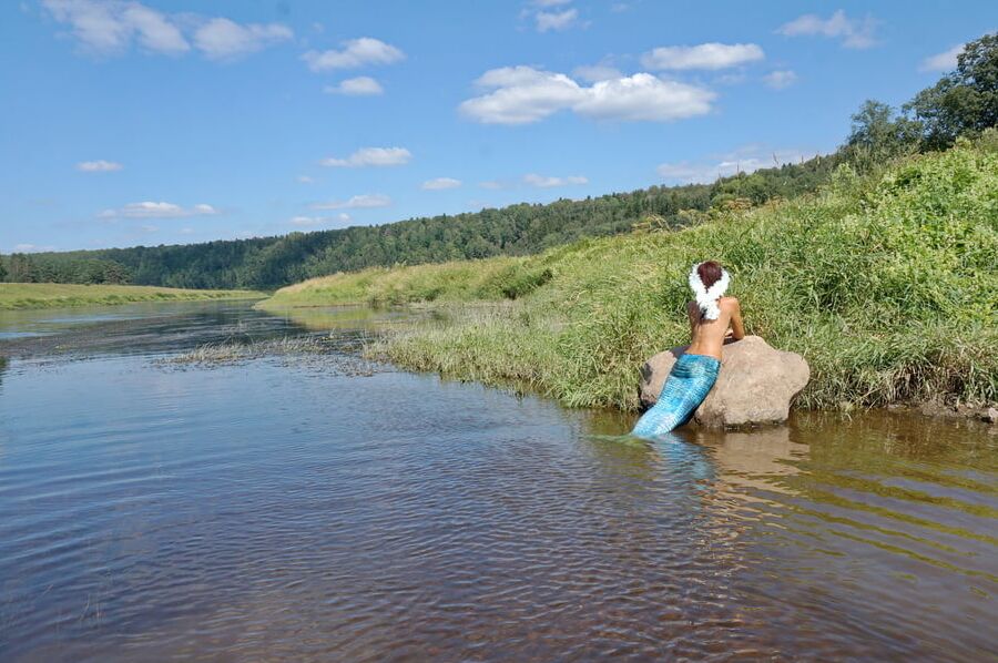 Mermaid of Volga-river
