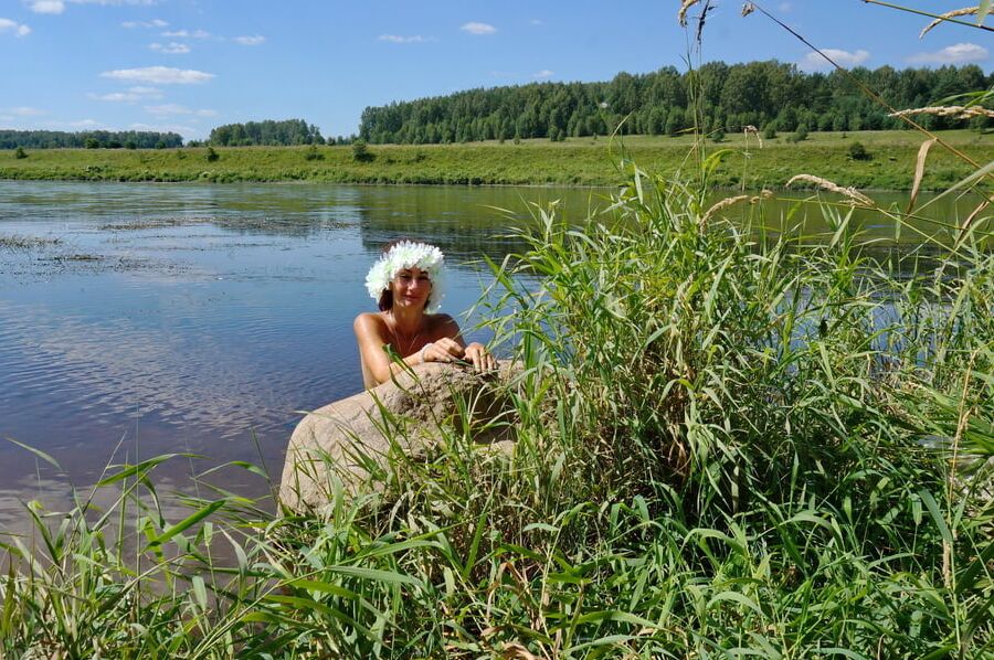 Mermaid of Volga-river