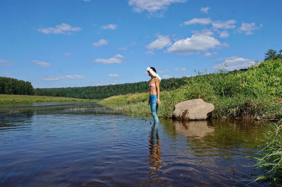 Mermaid of Volga-river