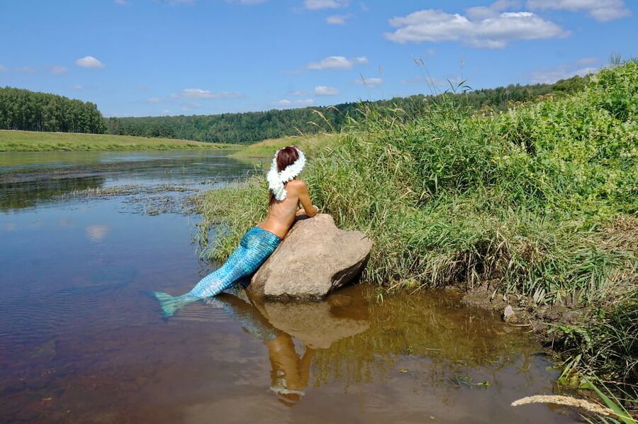 Mermaid of Volga-river