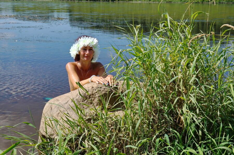 Mermaid of Volga-river