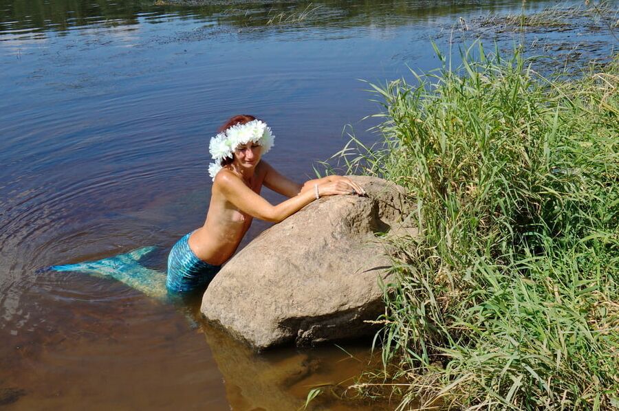 Mermaid of Volga-river