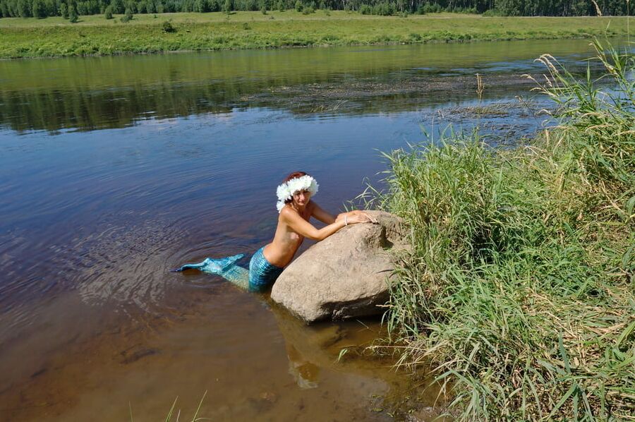 Mermaid of Volga-river