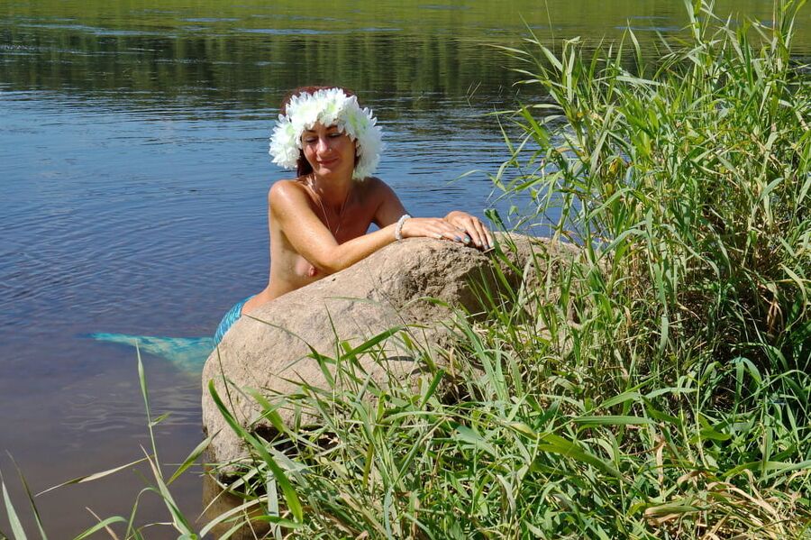 Mermaid of Volga-river