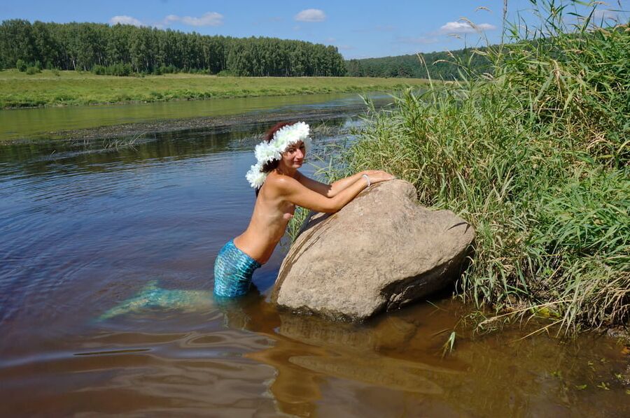 Mermaid of Volga-river