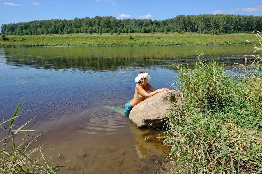 Mermaid of Volga-river