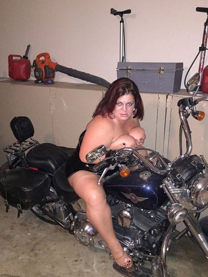 Hotwife for Biker BBC