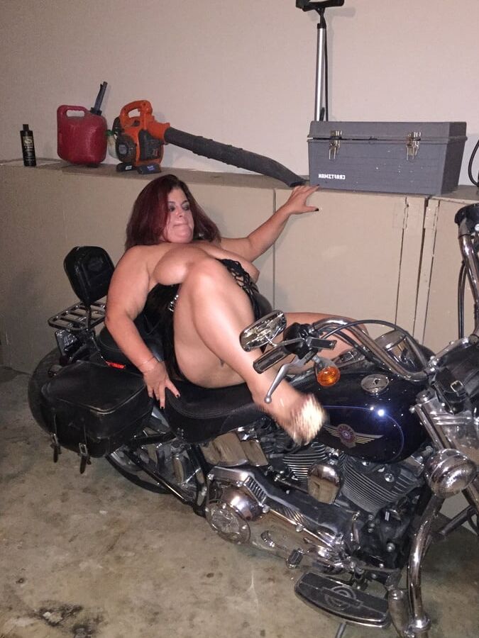Hotwife for Biker BBC