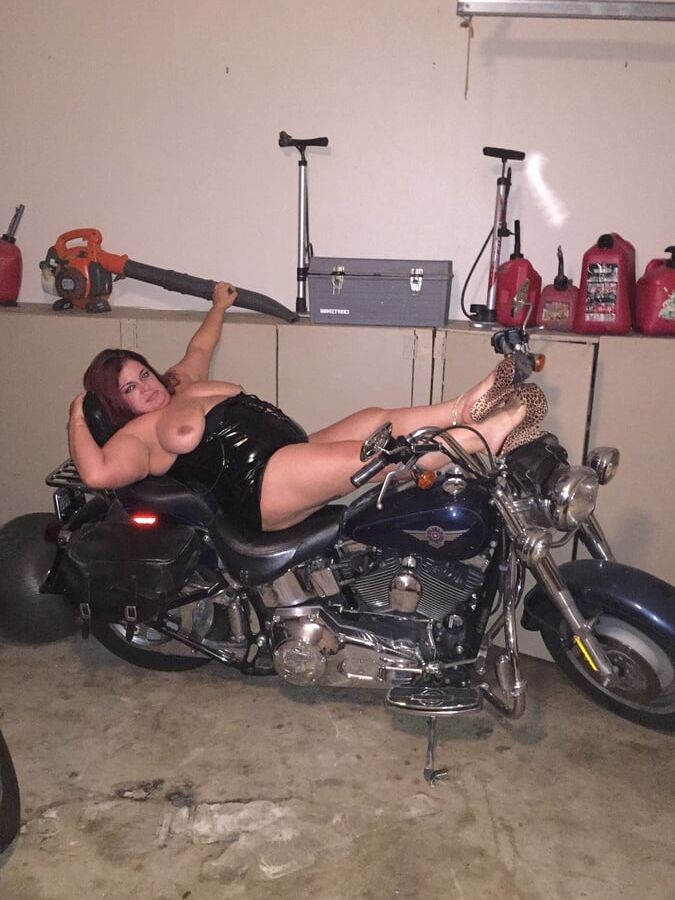Hotwife for Biker BBC