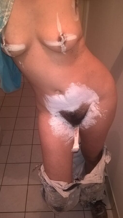 Hairy Mature Wife At Work