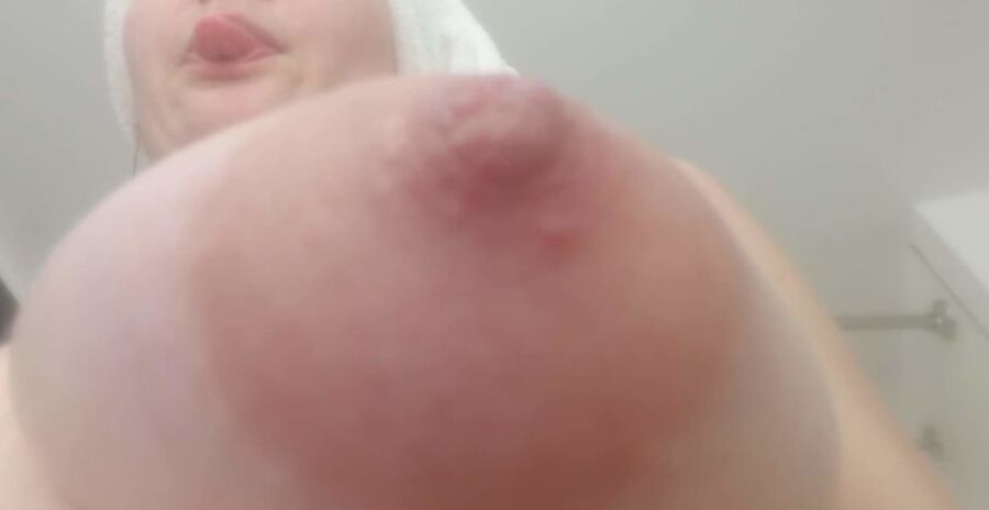 My pregnant tits