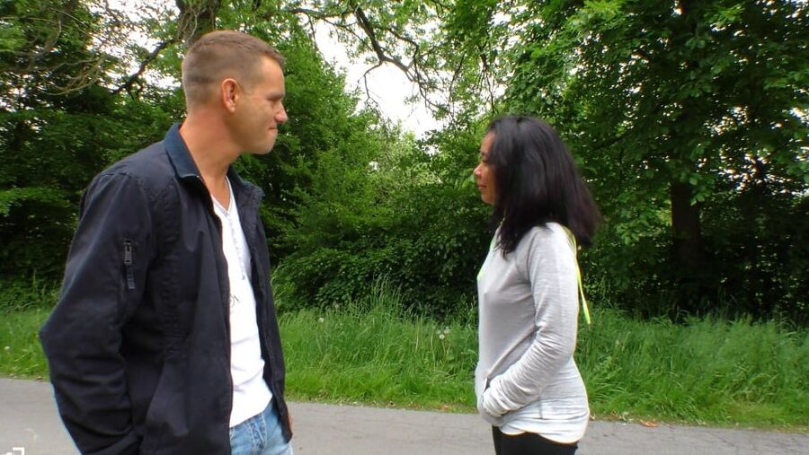 Dirty German Allure Into Sex Stranger From Street