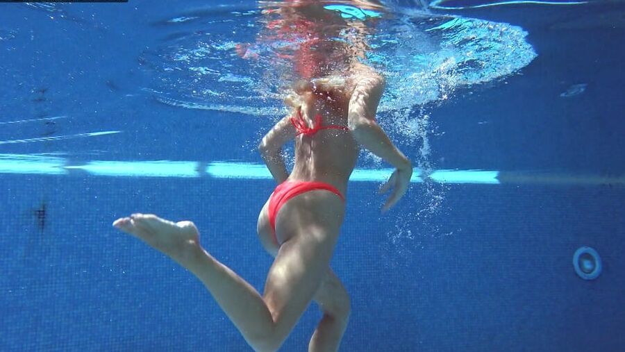Mary Kalisy Pt.1 Underwater Swimming Pool Erotics