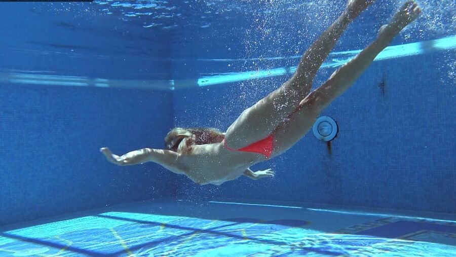 Mary Kalisy Pt.1 Underwater Swimming Pool Erotics