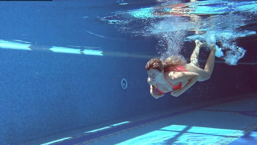 Mary Kalisy Pt.1 Underwater Swimming Pool Erotics