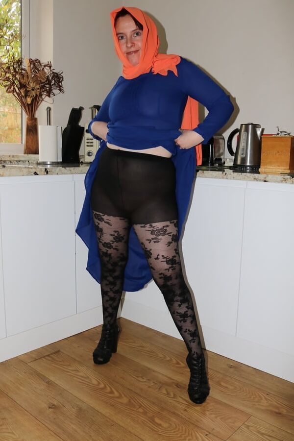 Muslim Hijab and Abaya Pantyhose