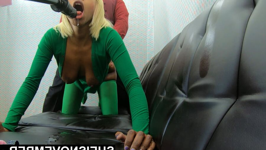 Punished For Stealing Step Dad Money BDSM Ebony Throat