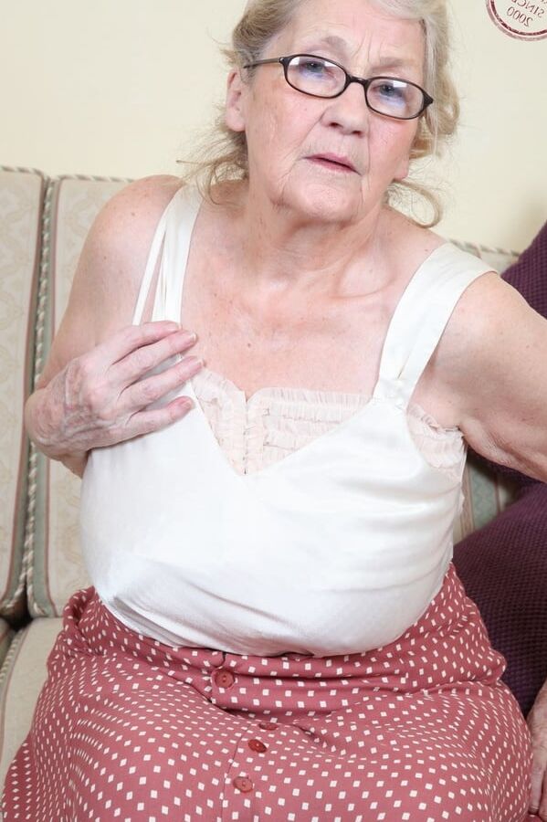 Granny got pictured stripping